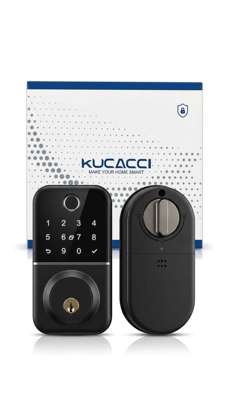 Kucacci Smart Door Lock Deadbolt with Waterproof IP66